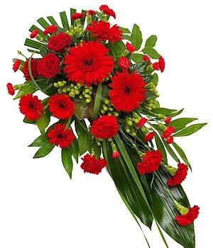 Single Ended Spray Ruby  Red