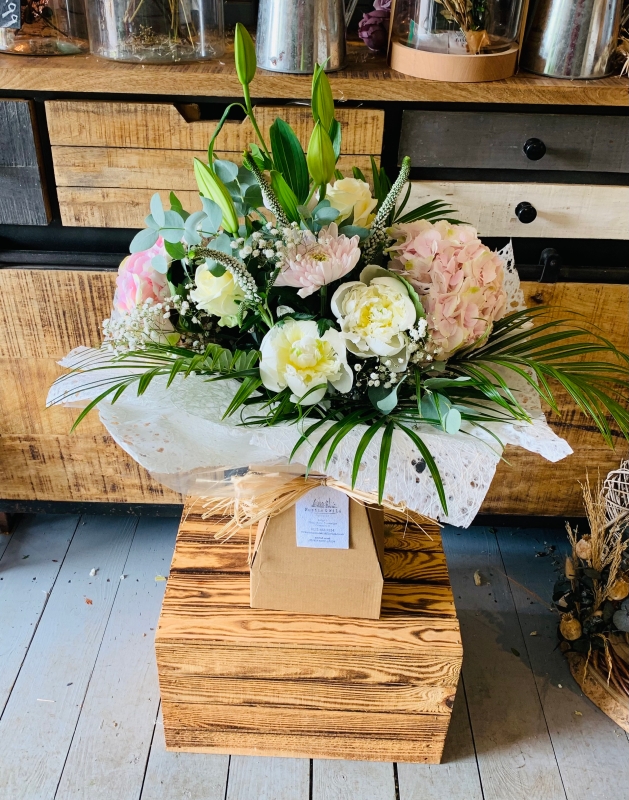 Aqua Box Florist Choice