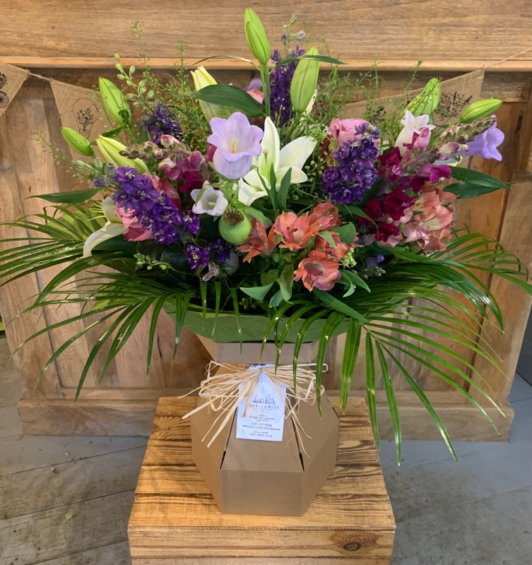 Aqua Box Florist Choice