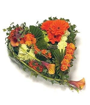 Heart Orange Grouped