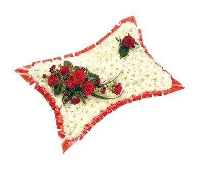 Pillow Ribboned Based with Spray