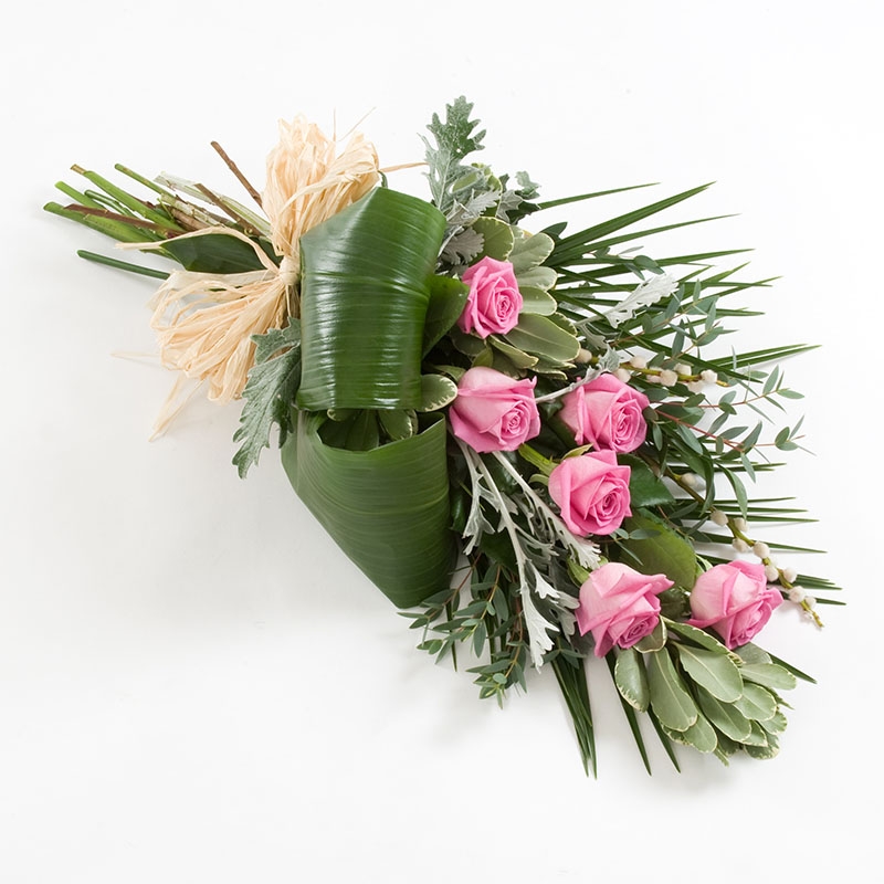 Sheaf 6 Pink Roses