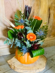Floral Pumpkin Arrangement 26th October